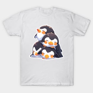 Four cute penguins T-Shirt